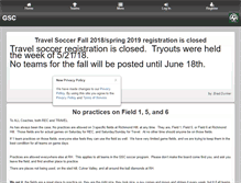 Tablet Screenshot of geneseosoccerclub.org